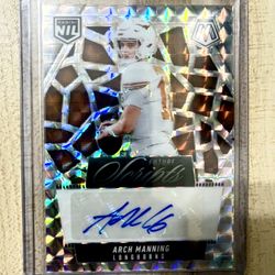 2025-2026 NFL Mosaic Arch Manning NIL Autograph