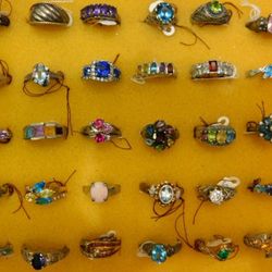 Entire Estate Private Antique Sterling Silver Jewelry Collection