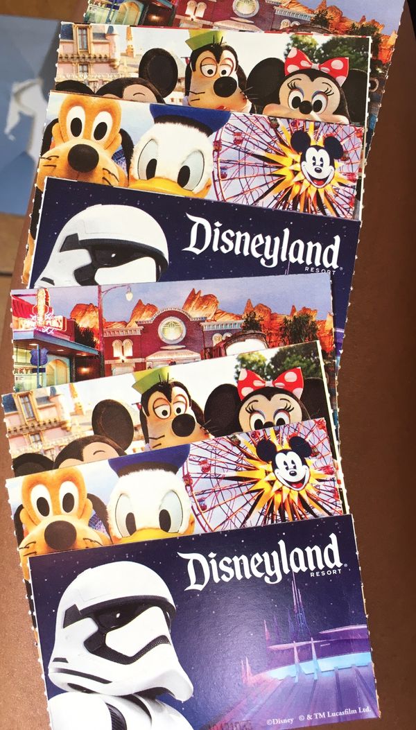 Disneyland tickets for Sale in Los Angeles, CA OfferUp