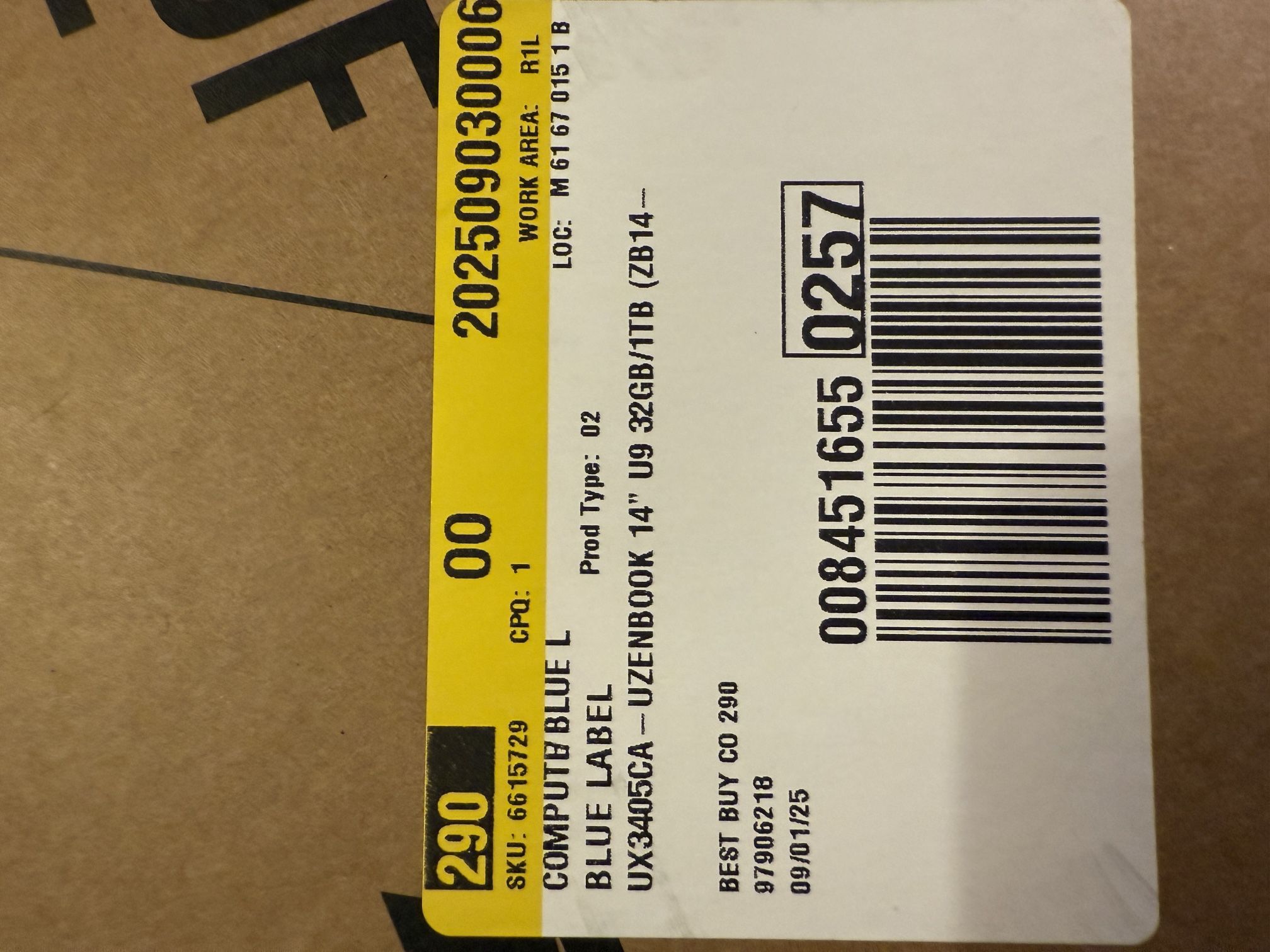 Asus 14 Inch Uzenbook