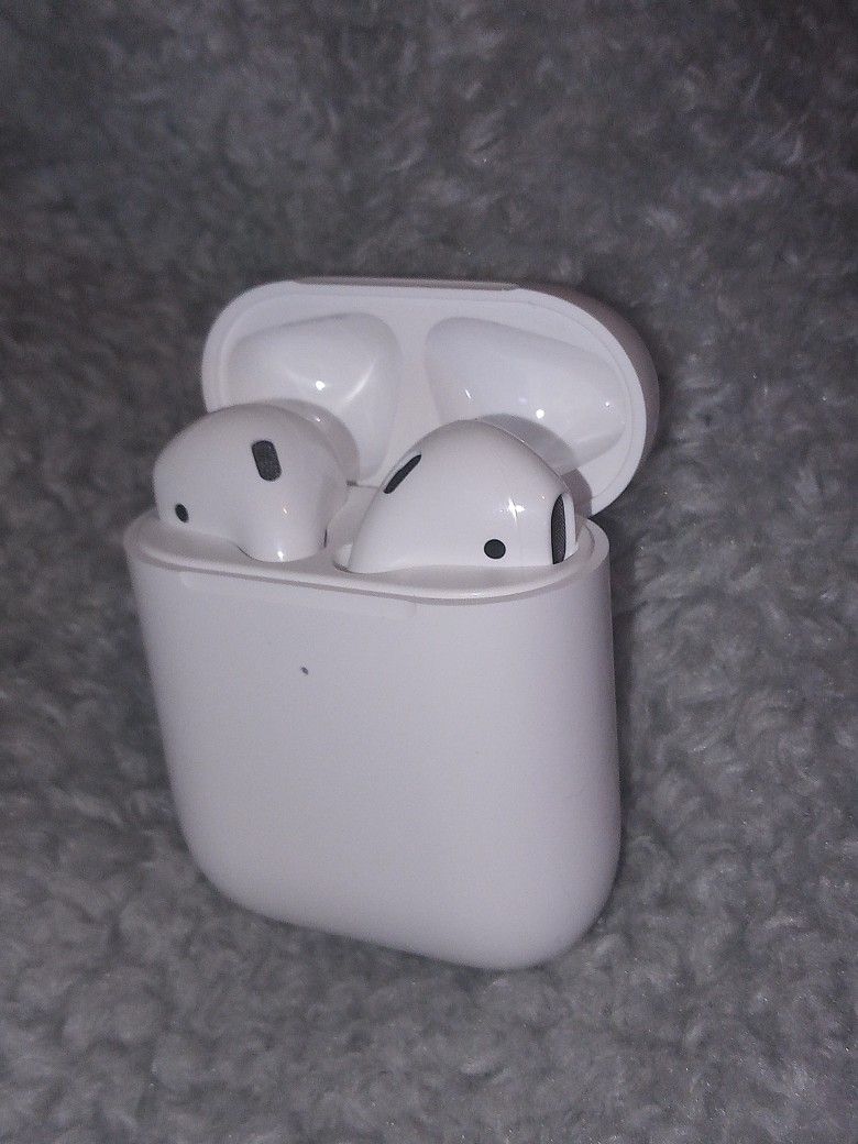 (Never Used) AirPods 2nd Generation Earbuds Headsets Headphones 