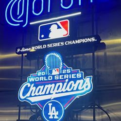 Corona, Led World Series 2025 Dodgers