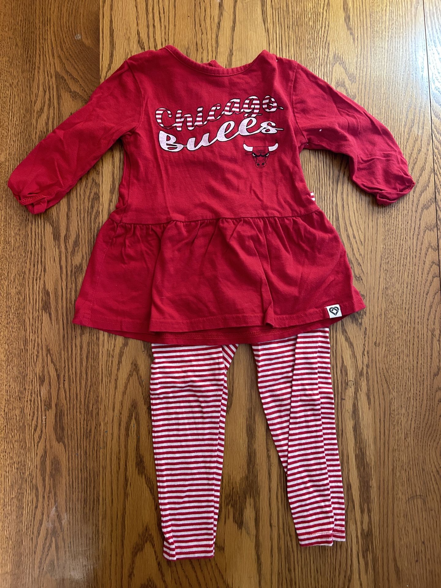 Girls 2T Chicago Bulls Set