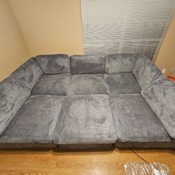 6 Piece Sectional Couch