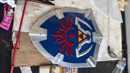 zelda shield and wall decals