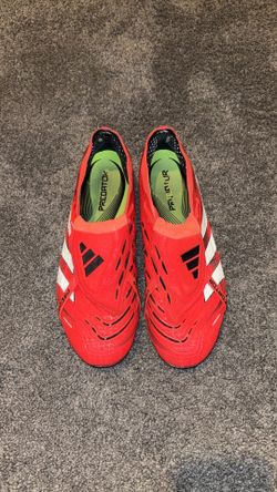 Red Adidas Predator size 8.5 men