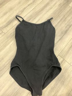 Capezio black one piece ballet size L