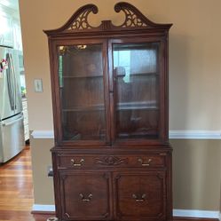 Vintage 1940’s  China Cabinet