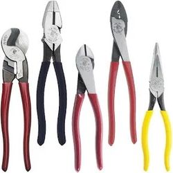 klein cable cutters,lineman pliers,wire cutters,crimper,needlenose