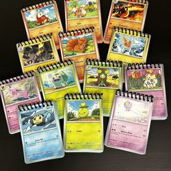 Pokemon Mini Notebooks Handmade By Me!