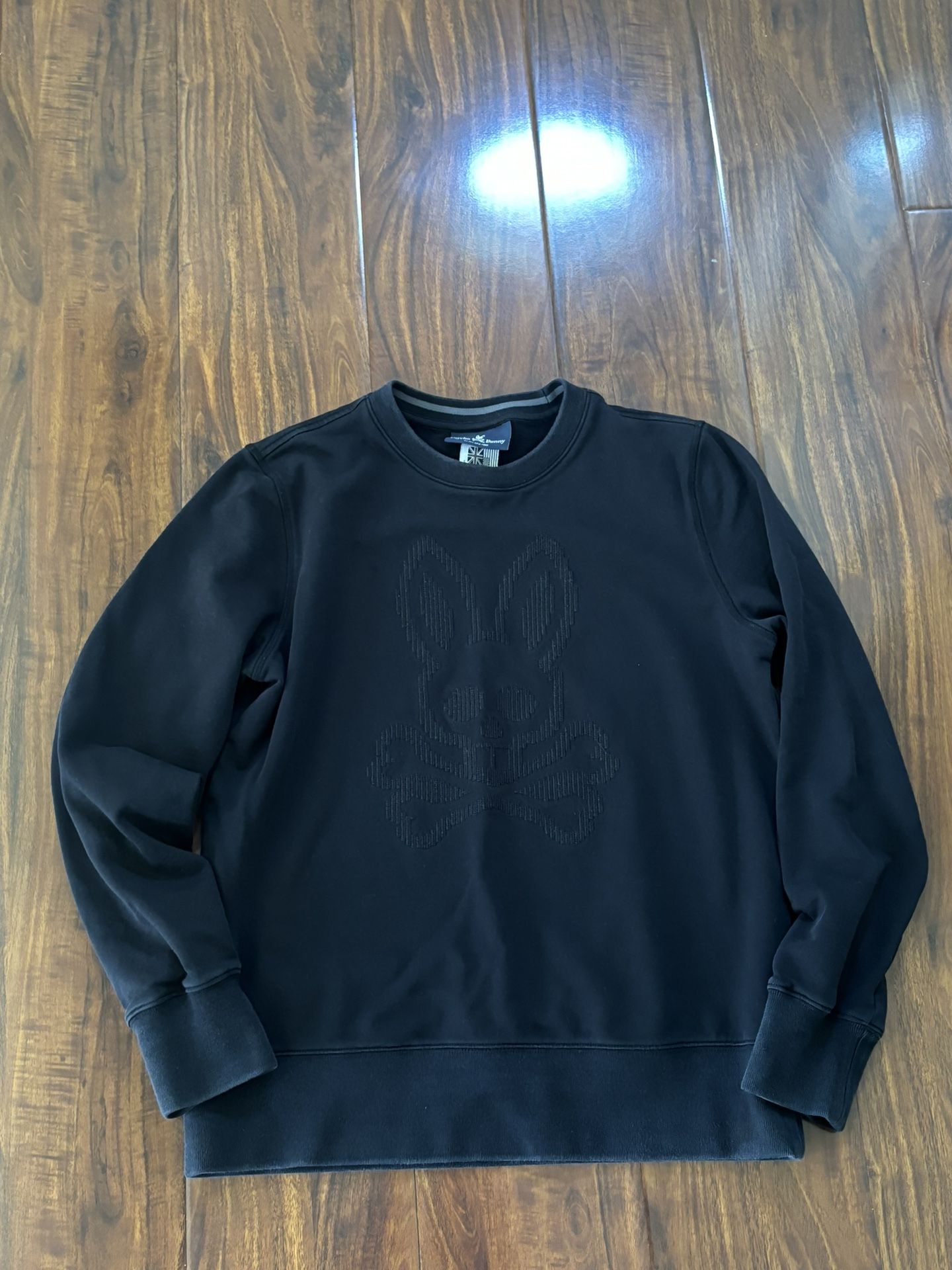 Psycho Bunny Black Crewneck