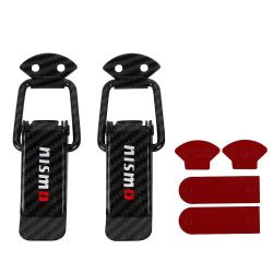 Brand New Universal Nismo Carbon Fiber Car Bumper Trunk Fender Hatch Lids Quick Release Fastener