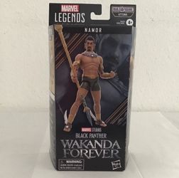 Marvel Legends Namor 6” from Black Panther Wakanda Forever Attuma Wave No BAF