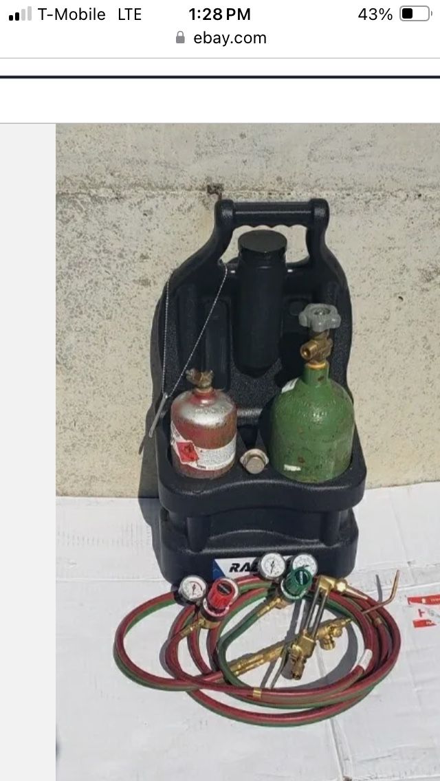 Oxygen And Acetylene Torches