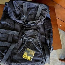  Black Hiking Backpack  Brand New .