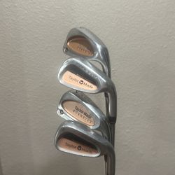 Taylormade burner/fire sole irons