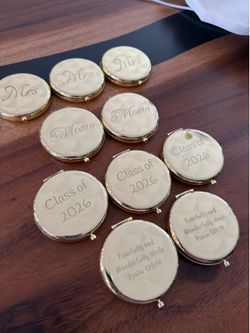 Engraved Compact Mirrors