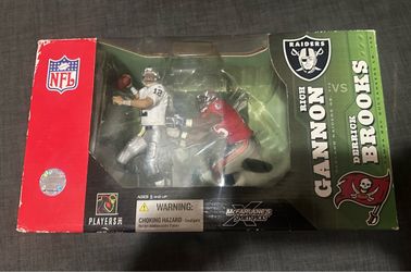 McFarlane Toys Rich Gannon Raiders & Derrick Brooks Buccaneers NFL Action Figure