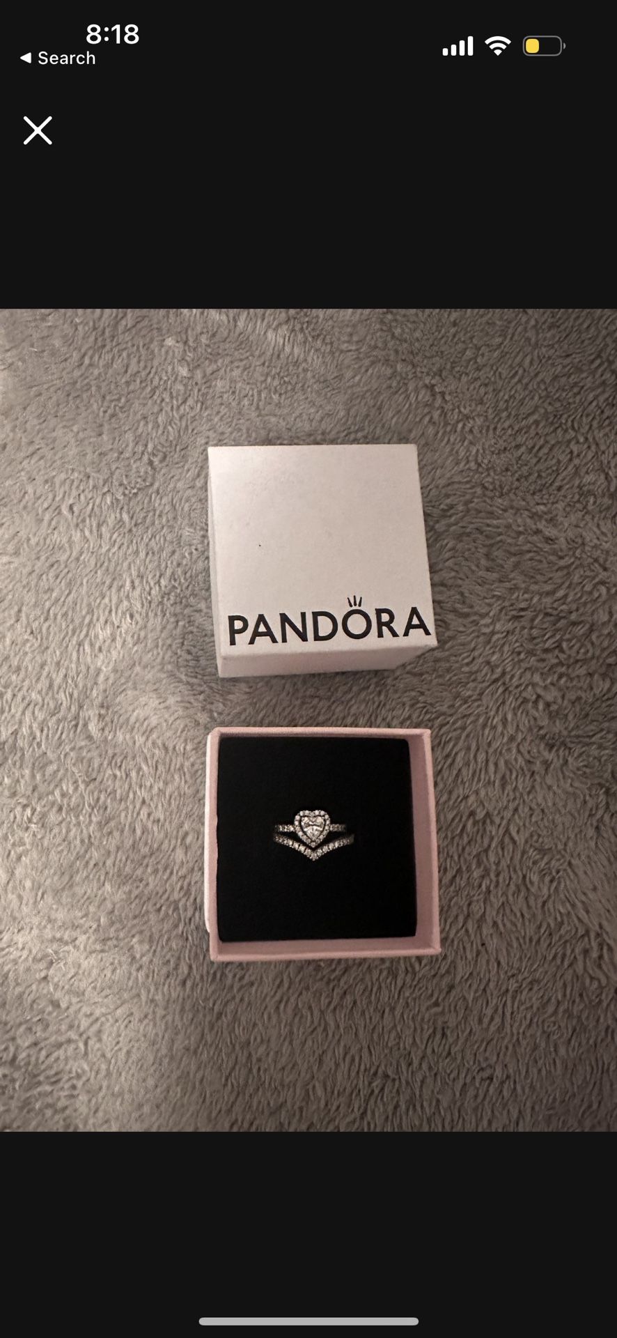 Pandora Heart Ring