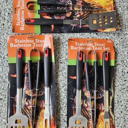 BBQ Stainless Steel Tool Set