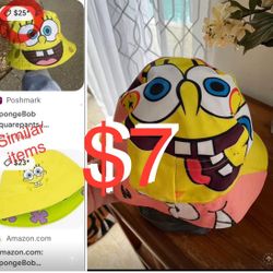 $7 never wear,Adult Sponge Bucket Hat in mint condition