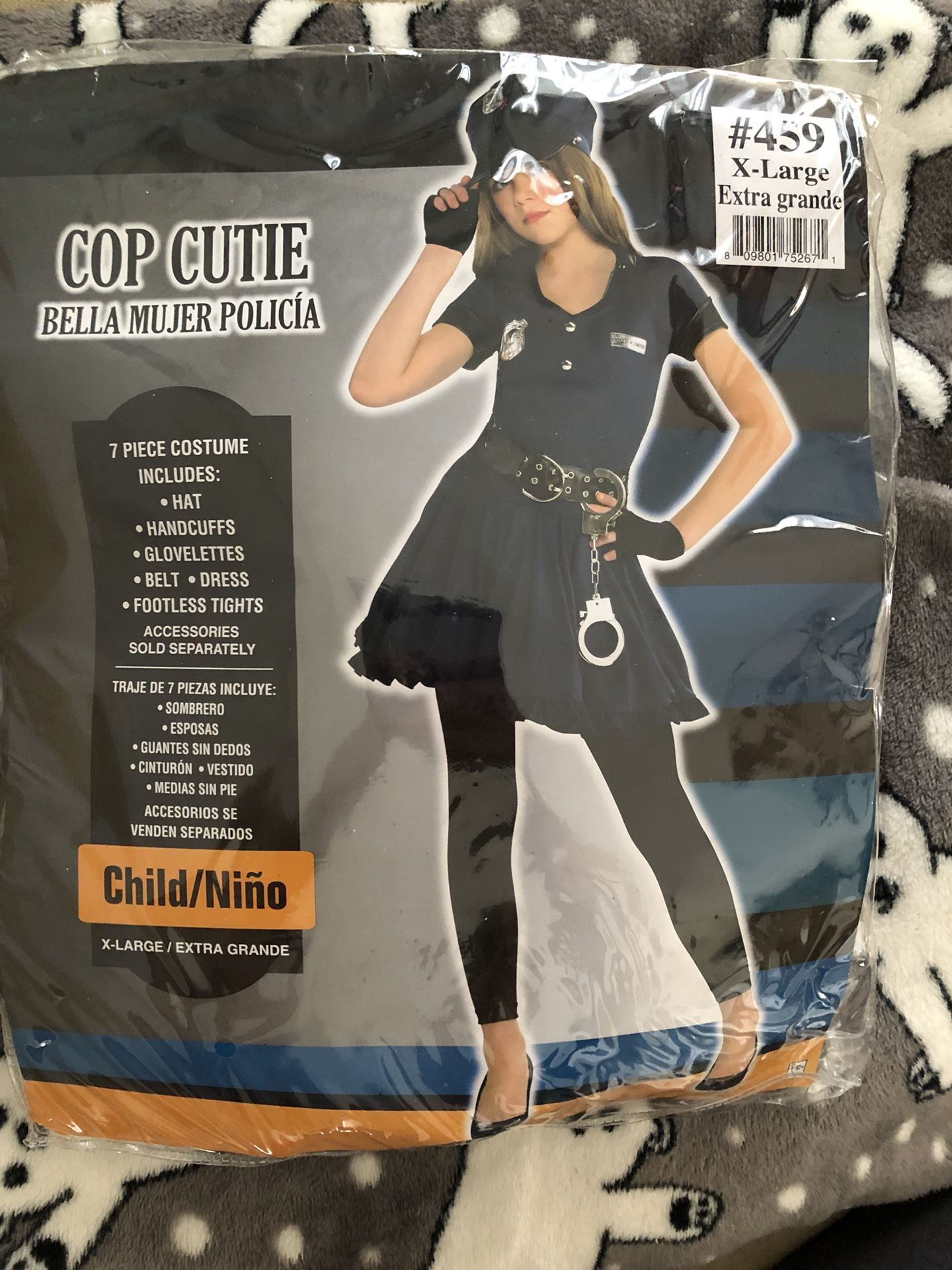 Cop Cutie Girls Costume XL for Sale in Fort Worth, TX - OfferUp
