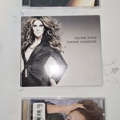 Great set of three Celine Dion CDs.