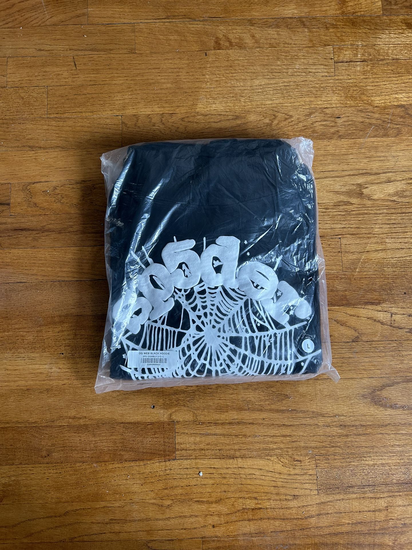 Sp5der Black White Hoodie