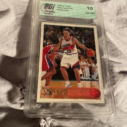 Steve bash rookie card pgi 10 ( Gem, mint )