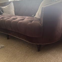 2 Large Sofas 