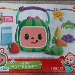 Cocomelon Vegetable Musical Basket