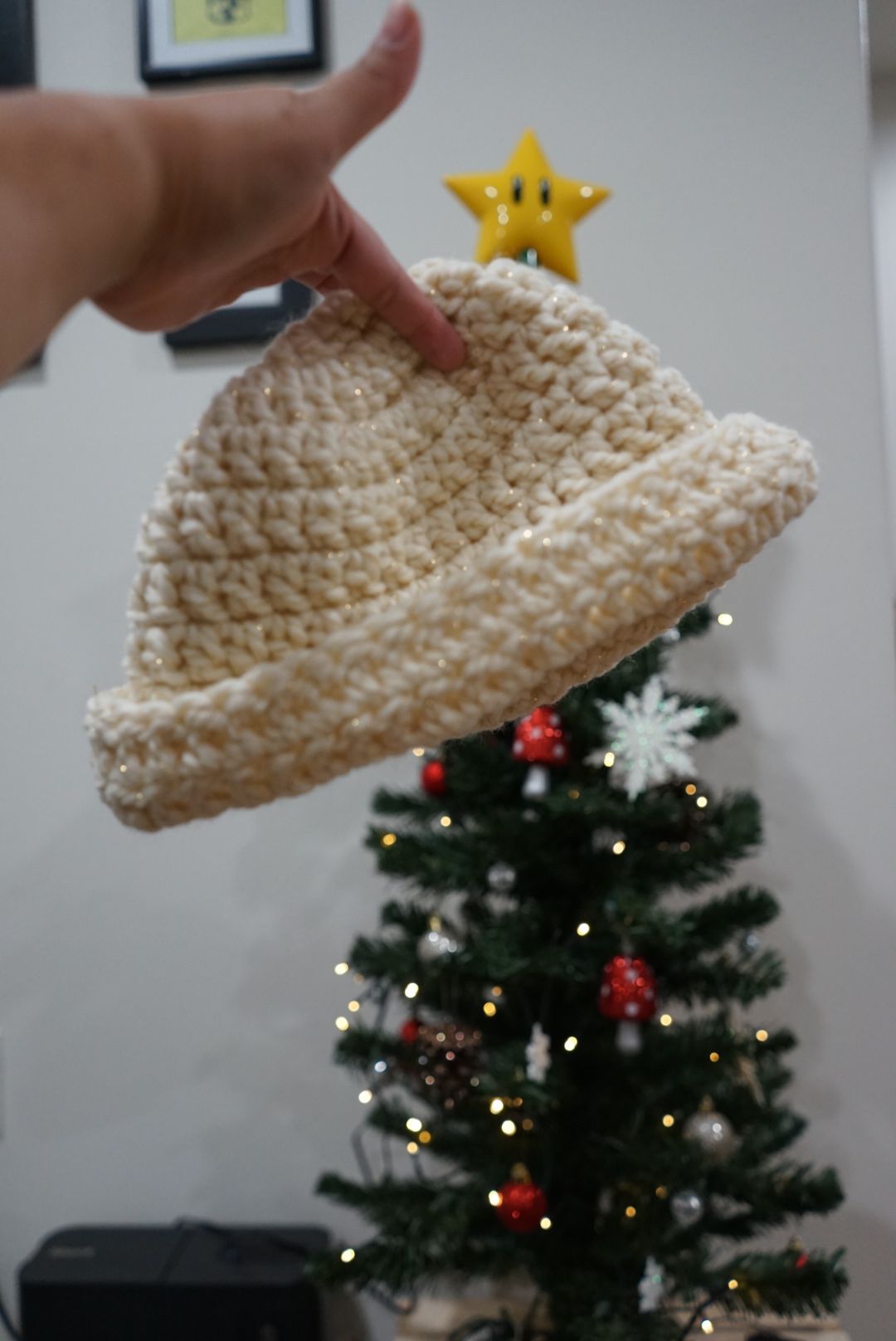 Starlight Chunky Yarn 2 In 1 Sailor Beanie / Bucket Hat