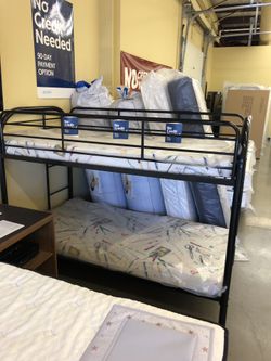 Bunk Bed with Mattresses