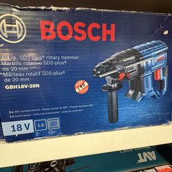 Bosch new 3/4” rotary hammer