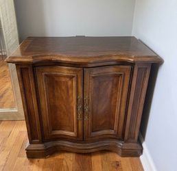 Pair of Elegant Wood Accent Cabinets / Credenzas (2 Available)
