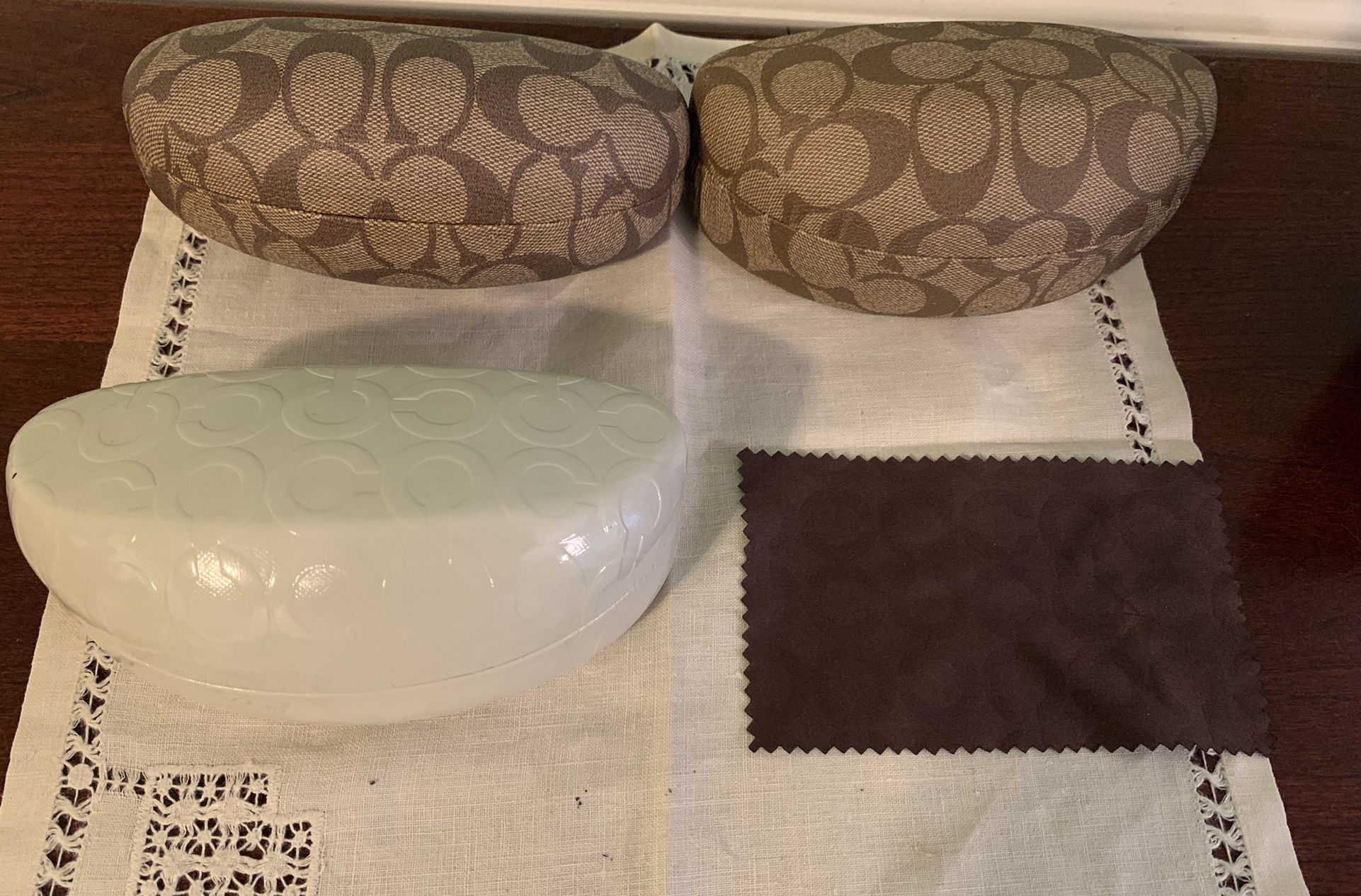 3 Coach Sunglass Cases 