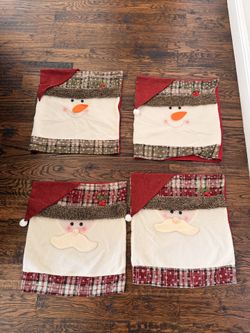 Christmas Chair Back Covers 4