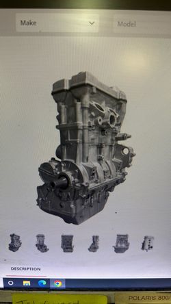 Used Polaris razor S 900 motor