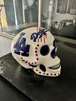 Los Angeles Dodgers sugar skull