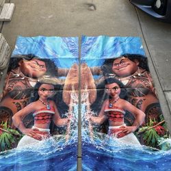 Moana Banners (vinyl) 4.11 Ft x 2.5 Ft