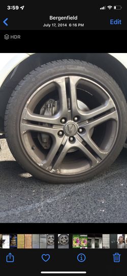4 Original Acura TL A-spec Rims