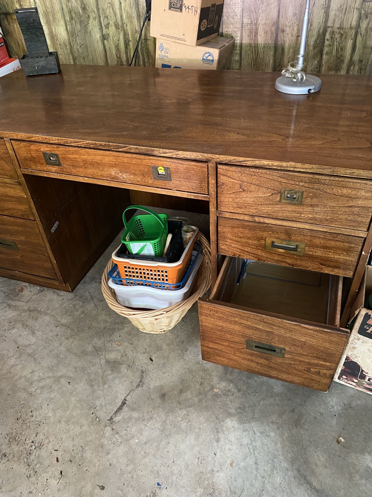 Old Wooden Desk