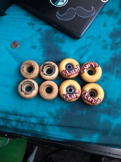 Skateboard wheels blind