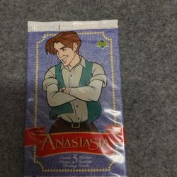 Unopened Anastasia Disney Trading Cards