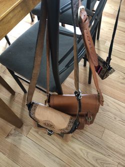 Mexican leather 2 purse