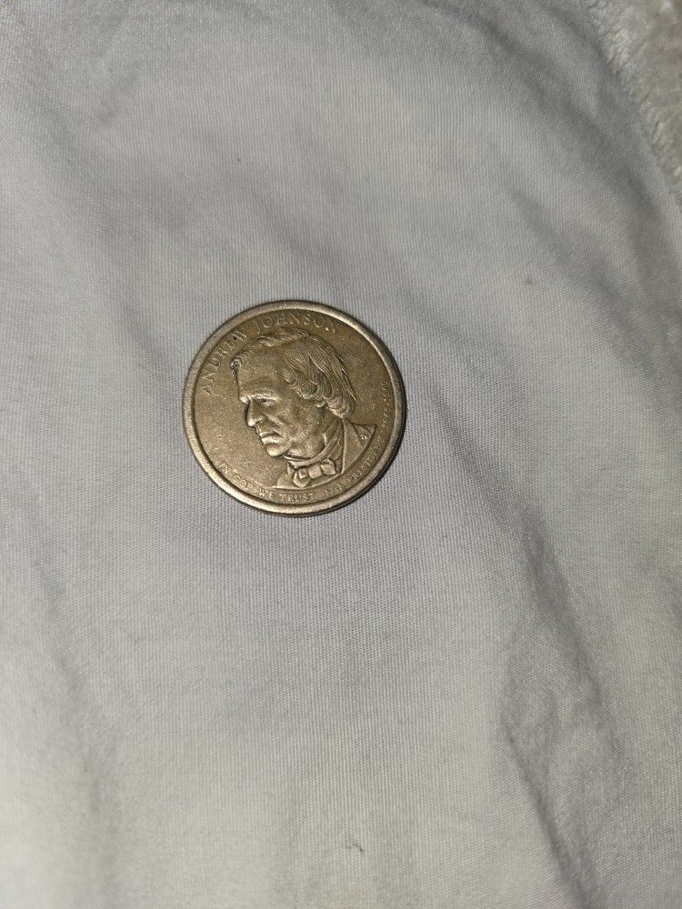 $1 Dollar Andrew Johnson Collectors Coin
