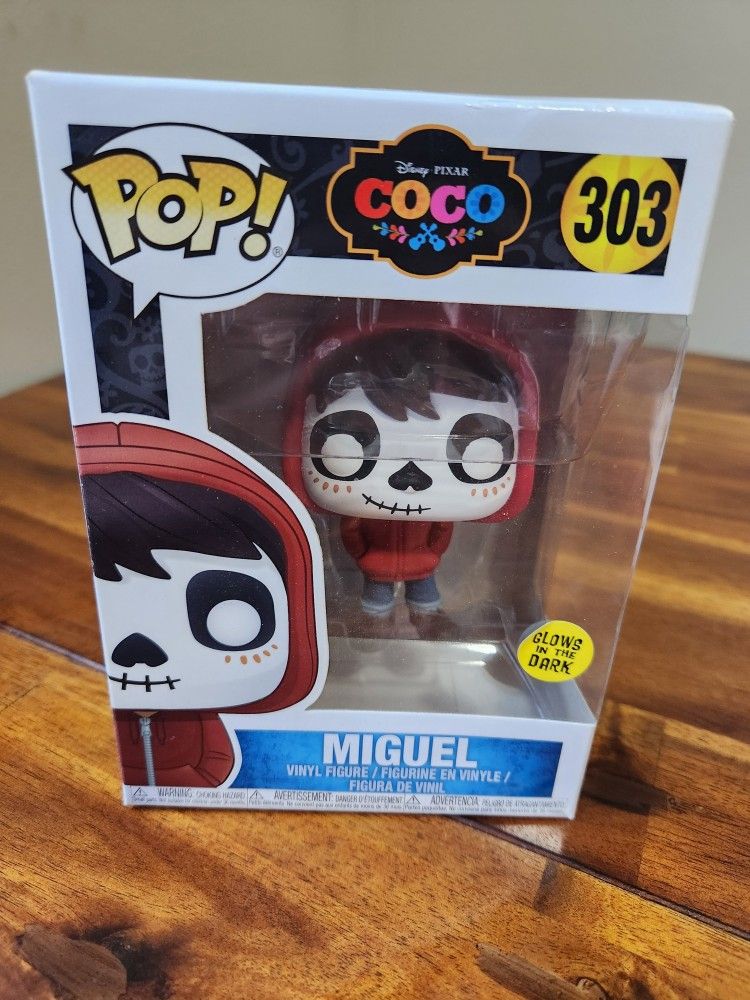 Funko POP! Disney Pixar: Coco Miguel Exclusive Glow in the Dark