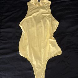 Yellow Bodysuit 