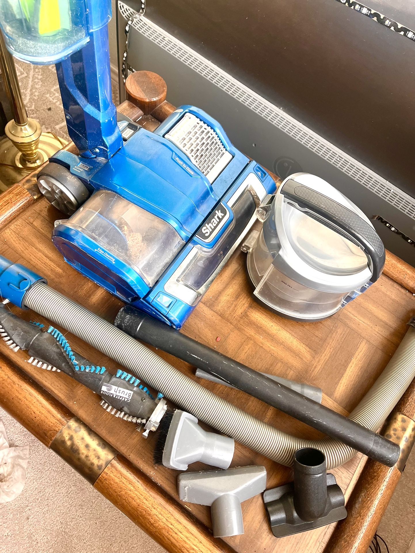 Shark Vacuum with attachments need to be gone!