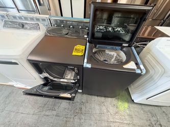 Lg washer and dryer large capacity no credit needed
